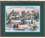 (image for) Gold Collection A Treasured Time Counted Cross Stitch Kit